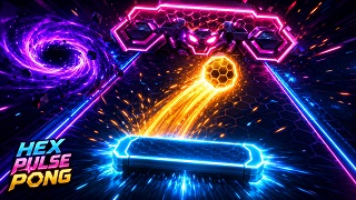 Hex Pulse Pong gameplay screenshot